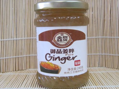 Ingwerstueckchen in Sirup, kandierter Ingwer, Xinxian, 240g