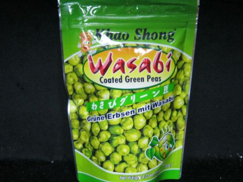 Wasabi Erbsen, im Beutel, Khao Shong, 120g