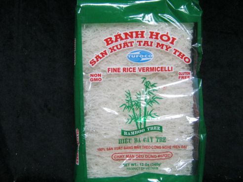 Feine Reis Vermicelli, Banh Hoi, San Xuat Tai My Tho, Bamboo Tree, 340g