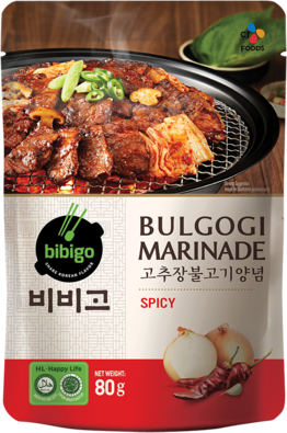 Bulgogi Marinade Sauce, Spicy, Bibigo, 80g