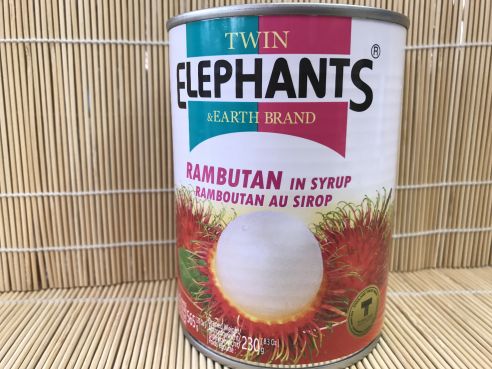 Rambutan in Sirup, Rongrean, TE, 565g/ 230g ATG.