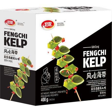 Weilong Seetang Fengchi Snack, 400g