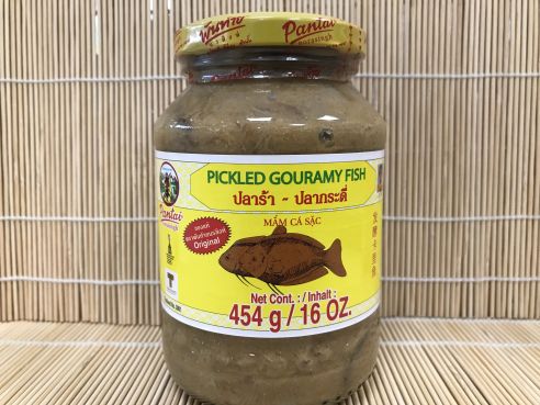 Eingelegte Gouramy Fischstueckchen, Pla Kadee, Pantai, 454g