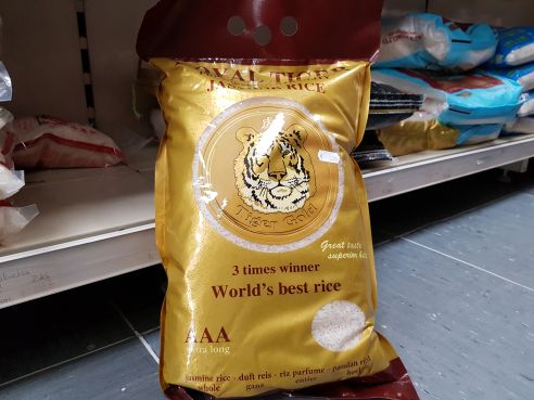 Duftreis, ganzes Korn, Jasmin, Royal Tiger GOLD, extra lang, 18kg