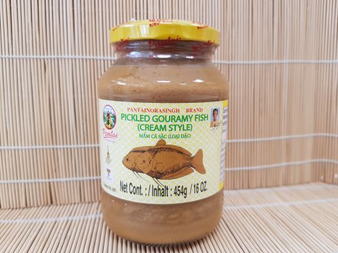 Eingelegte cremige Gouramy Fischpaste, Pla Kadee, Pantai, 454g