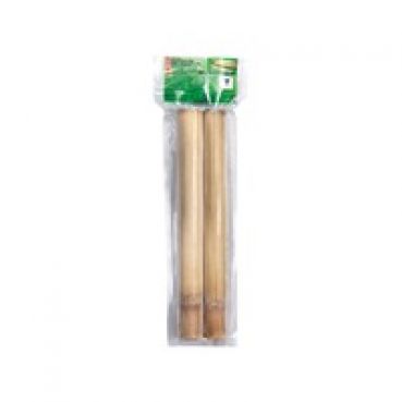 Klebreis mit Kokosmilch u. schwarzen Bohnen, gefuellt im Bambusrohr, Sticky Rice, 280g