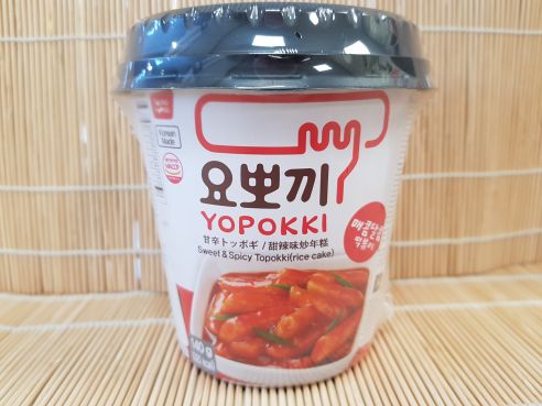 Yopokki, sweet & spicy Topokki (rice cake), Samyang, 140g