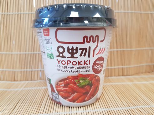 Yopokki, Halal spicy Topokki (rice cake), Samyang, 140g