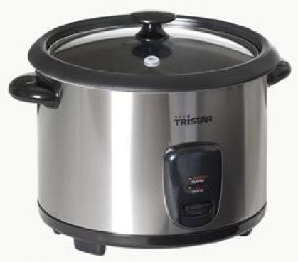 Reiskocher, elektrisch, Edelstahl, 1,5 ltr., Tristar