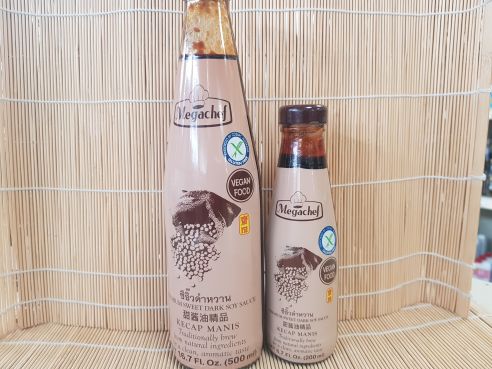Sojasosse, suess, glutenfrei, Kecap Manis, Megachef, 500ml