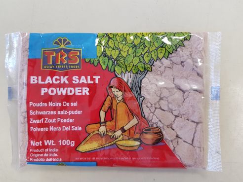 Kala Namak, schwarzes Salz Pulver, Black Salt Powder, TRS, 200g 1