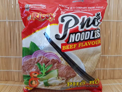 Pho Noodles, Rind, Pho Bo, Vina Acecook,  70g