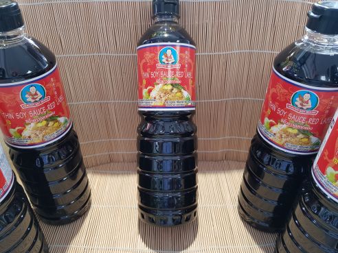 Sojasosse, hell, Healthy Boy Brand, 1000ml, Red Label, PET Flasche