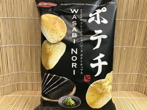 Wasabi Nori, japanische Kartoffel Chips, Koikeya, 100g 1
