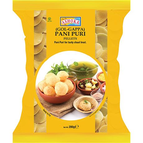 Pani Puri (Gol Gappas) Scheiben, Ashoka, 200g