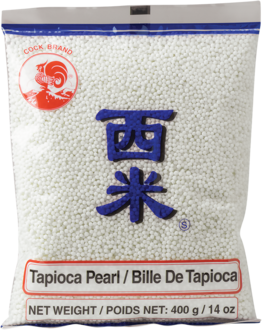 Tapioka Perlen, klein, weiss, Cock, 454g