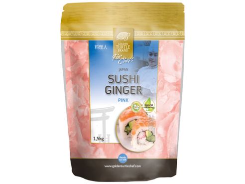 Sushi Ingwer Pink, 1,5kg Grosspackung, Sushi Gari Shoga,GTC, 1,5kg/1,0kg ATG