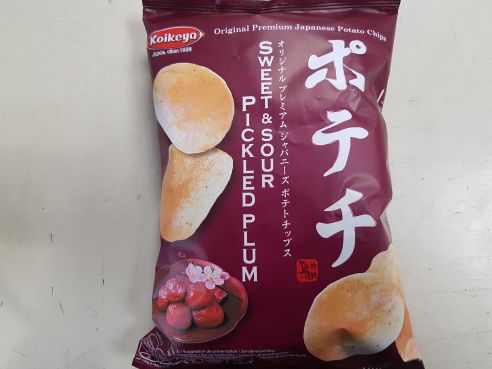 japanische Kartoffel Chips, Sweet & Sour  Pickled Plum, Koikeya, 100g 1