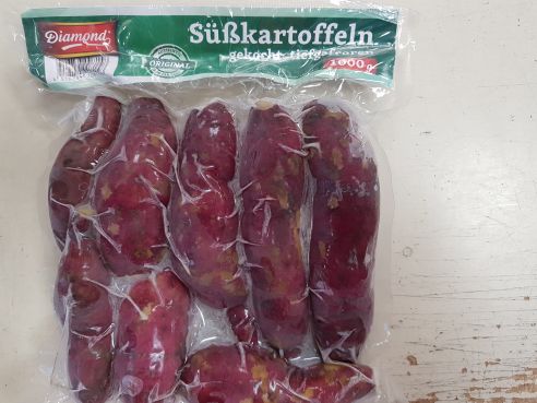 Suesskartoffeln, gekocht, 1kg, Diamond