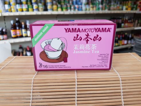 Jasmin Tee, gruener Tee mit Jasmin, 16 Tee Beutel, Yamamotoyama, 32g