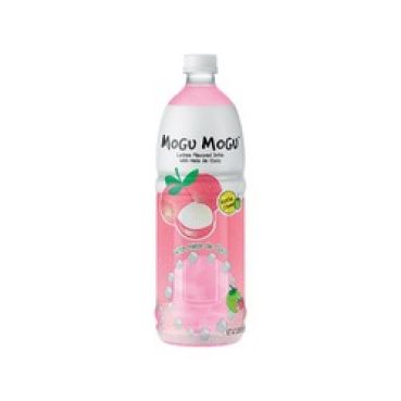 Lychee Drink mit Kokosgelee, Mogu Mogu, 1000ml big bottle