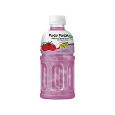Himbeer Drink mit Kokosgelee, Mogu Mogu, 320ml