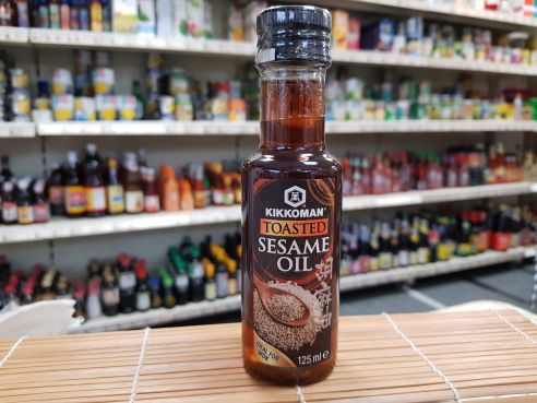 Sesamoel, geroestet, Kikkoman, 125ml