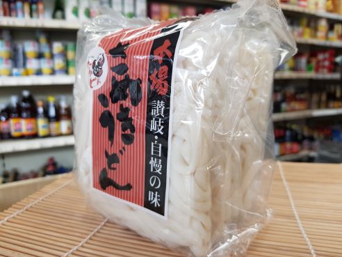 U-dong Nudeln, vorgekocht, Yude Udon, Miyatake, 5x200g, 1kg