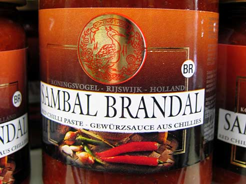 Sambal Brandal, Koningsvogel, 750g