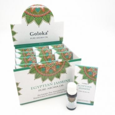 Goloka - Egyptian Jasmine, reines Aromaoel, 10ml, Indien