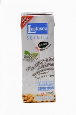 Sojamilch mit schwarzem Sesam, Lactasoy, 6x250ml Sixpac
