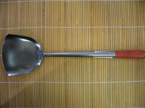 Pfannenwender, Wok Spatel, 44cm lang, 10cm breit 1