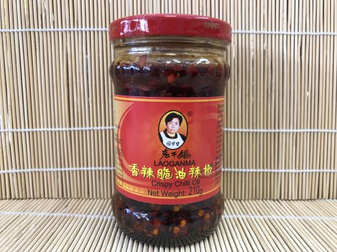 Crispy Chili Oil, Chilioel mit Roestzwiebeln, Laoganma, 670g, big size