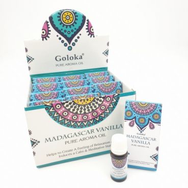 Goloka - Madagascar Vanilla, reines Aromaoel, 10ml, Indien