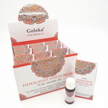Goloka - Himalayan White Musk, reines Aromaoel, 10ml, Indien