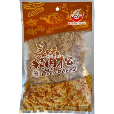 Pork Floss, Rousong, Schweinefleisch-Seide, Authentic, 90g