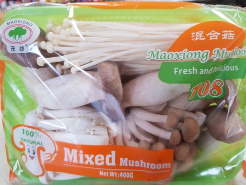 frische gemischte Pilze, 400g