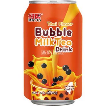 Bubble Milk Tea Thai Flavor, Rico, 350ml
