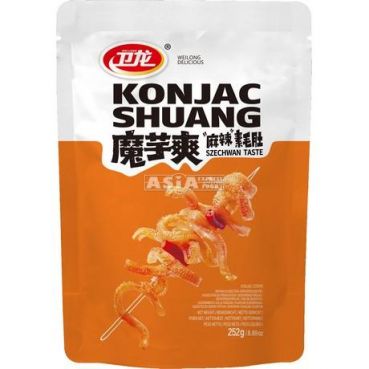 Weilong Konjak Shuang Snack, szechuan, 252g