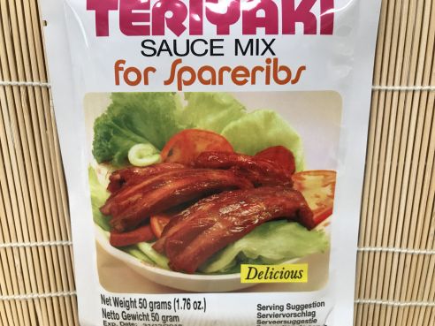 Teriyaki Sosse, Mischung fuer Spareribs, Lobo, 50g