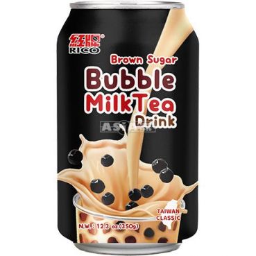 Bubble Milk Tea , brown sugar, Rico, 350ml