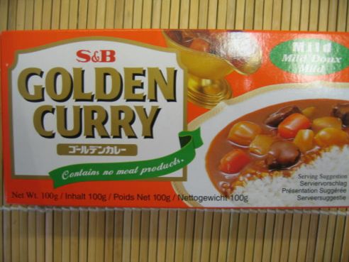 Golden Curry, Mild, S&B, 220g