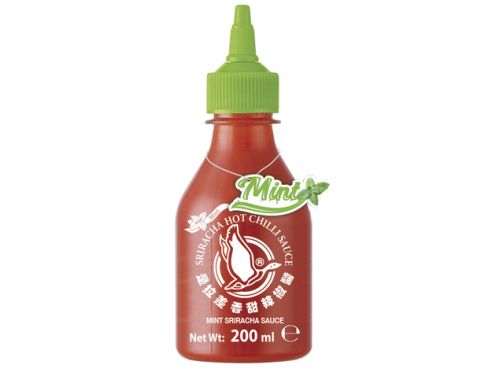Sriracha, scharfe Chili Sosse mit extra Minze, Flying Goose, 200ml
