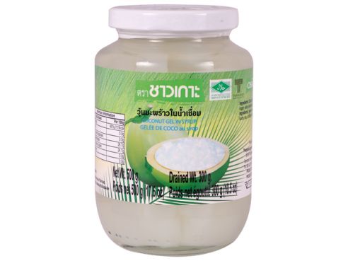 Kokosgelee, gezuckert, Nata de Coco, Chaokoh, 500g