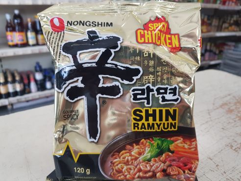 Shin Ramyun Spicy Chicken, Nong Shim, 120g
