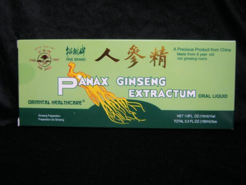Panax Ginseng Extract, 10x10x10ml Ampullen
