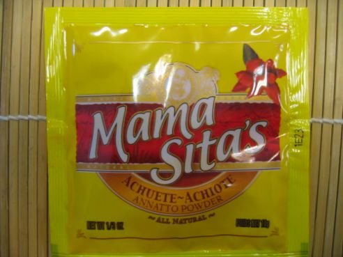 Annatto, Achuete, natürlicher Farbstoff, Orange, Mama Sita`s, 10g