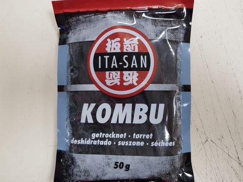 Dashi Kombu, getrockneter Seetang, Ita-San, 50g