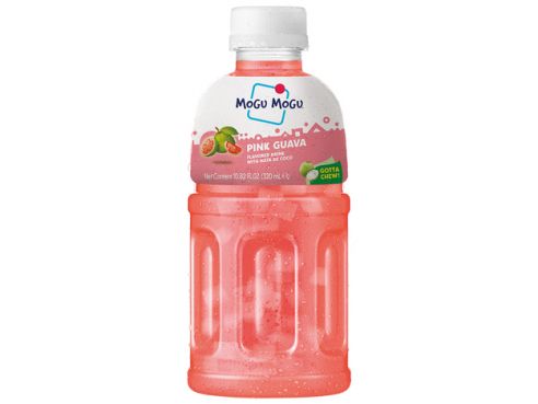 Pink Guave Drink mit Kokosgelee, Mogu Mogu, 320ml
