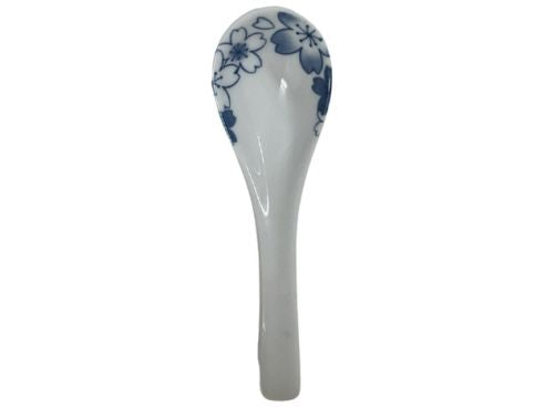 Porzellan-Löffel, Glückskatze A, 14,5cm lang, 4,0 cm breit